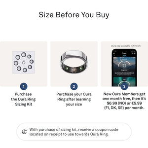 Oura Ring Gen3 Heritage - Silver