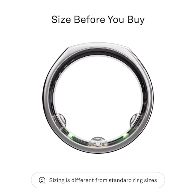 Oura Ring Gen3 Heritage, Size 9 - Silver – Renow