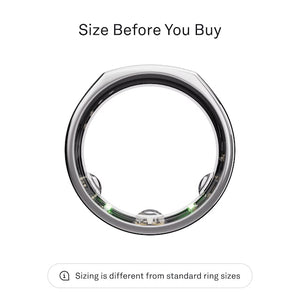 Oura Ring Gen3 Heritage - Silver