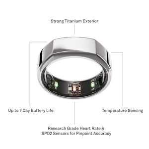 Oura Ring Gen3 Heritage - Silver