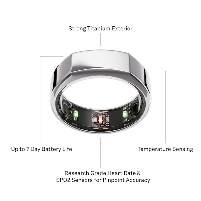 Oura Ring Gen3 Heritage - Silver