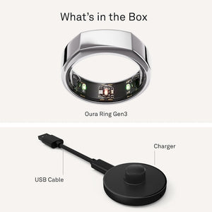 Oura Ring Gen3 Heritage - Silver