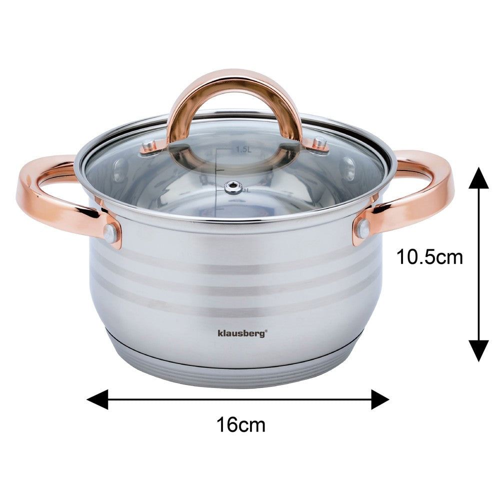 Klausberg Stainless Steel Cookware Set KB-7700