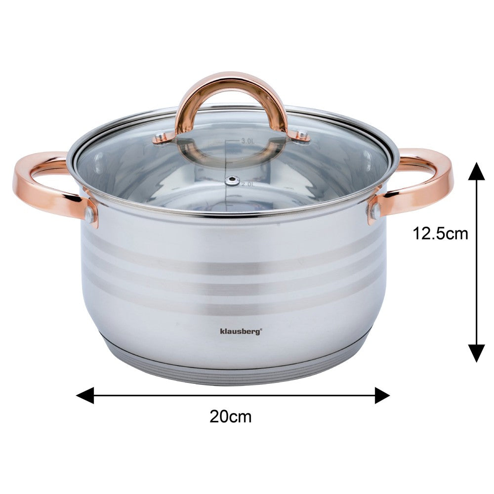 Klausberg Stainless Steel Cookware Set KB-7700
