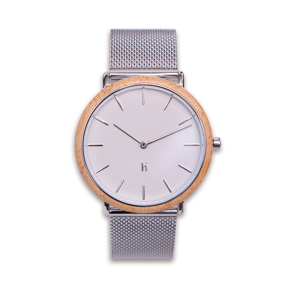 Hemverk Graham Wristwatch, Fair Warmgrey