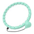 Smart Hula Ring Hoops, Weighted Hula Hoop for Adults, Light Blue
