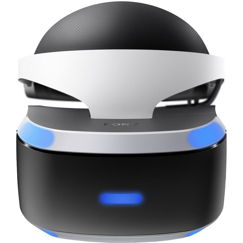PlayStation VR Headset with Camera & VR Worlds, Black,White