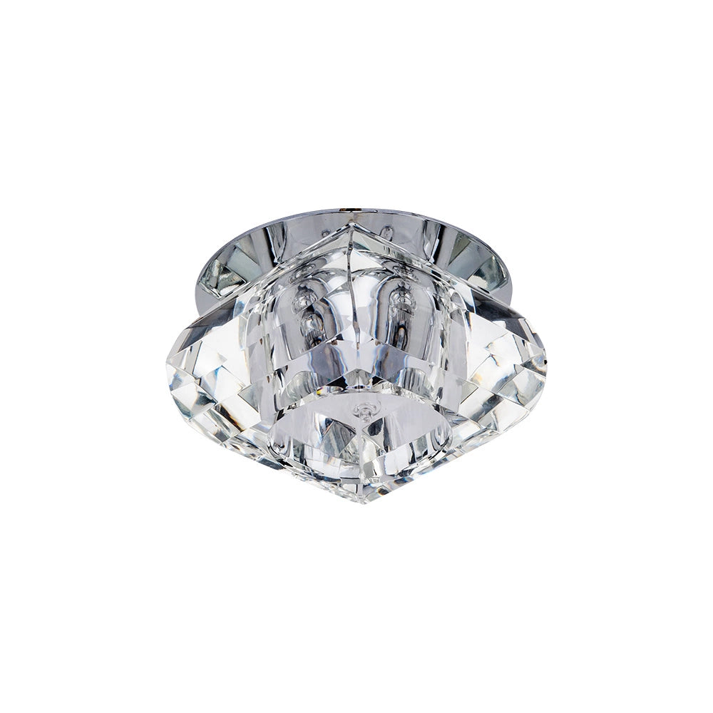 Cristaldream Downlight G4 20W Led Lamp Chrome Metal/Transparent