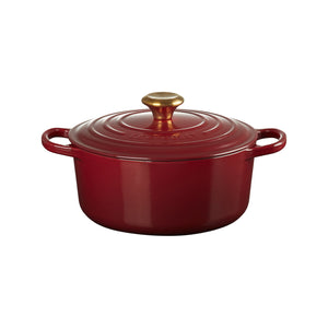 Le Creuset Signature Garnet Cast Iron 28cm Round Casserole