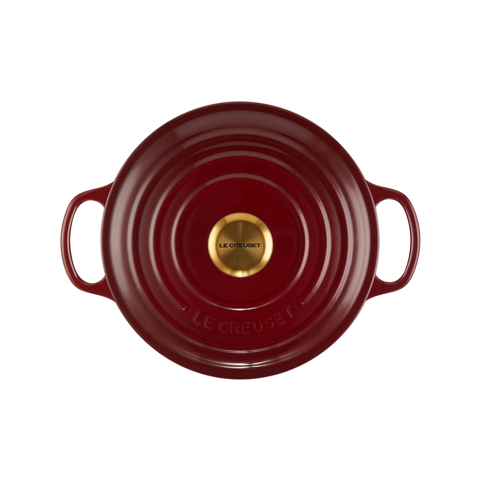 Le Creuset Signature Garnet Cast Iron 28cm Round Casserole