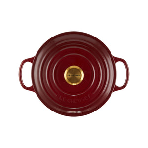 Le Creuset Signature Garnet Cast Iron 28cm Round Casserole
