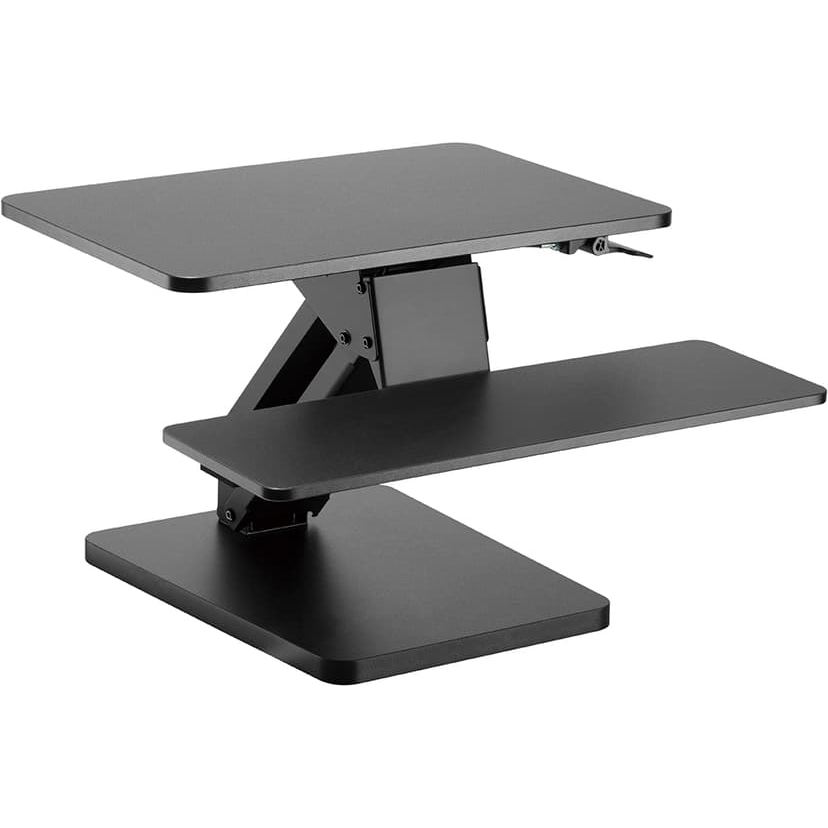 Prokord Sit-Stand Desk Converter Deluxe Black