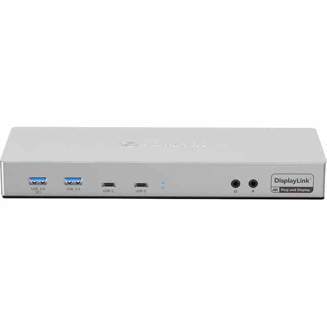 Prokord Metal Dockingstation USB-C 5K Dual 100W PD USB 3.2 Gen 1 3.1 Gen 1 Type-A + Type-C