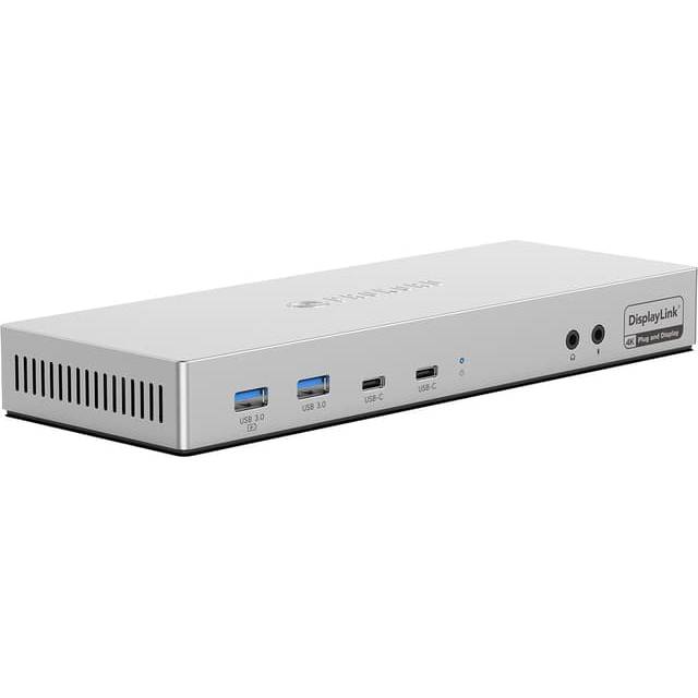 Prokord Metal Dockingstation USB-C 5K Dual 100W PD USB 3.2 Gen 1 3.1 Gen 1 Type-A + Type-C