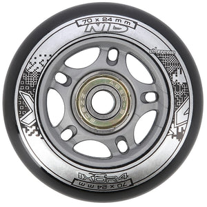 Nils Extreme Wheel Set, 70 mm x 24 mm x 70 mm, 4 pcs