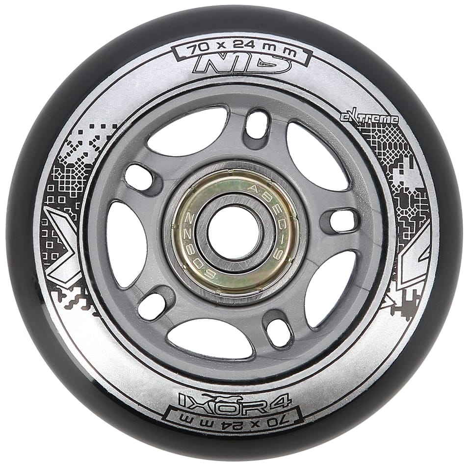 Nils Extreme Wheel Set, 70 mm x 24 mm x 70 mm, 4 pcs
