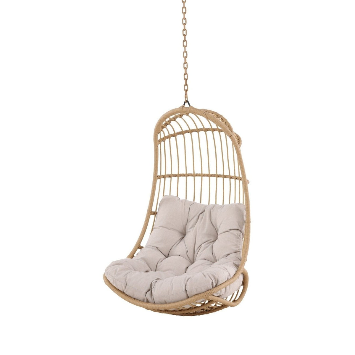 Pulau Hangingchair Rattan Nature / Creme