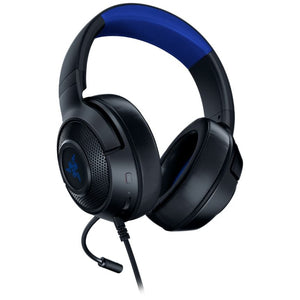 Razer Kraken X Gaming Headset, 3.5 mm, Black/Blue