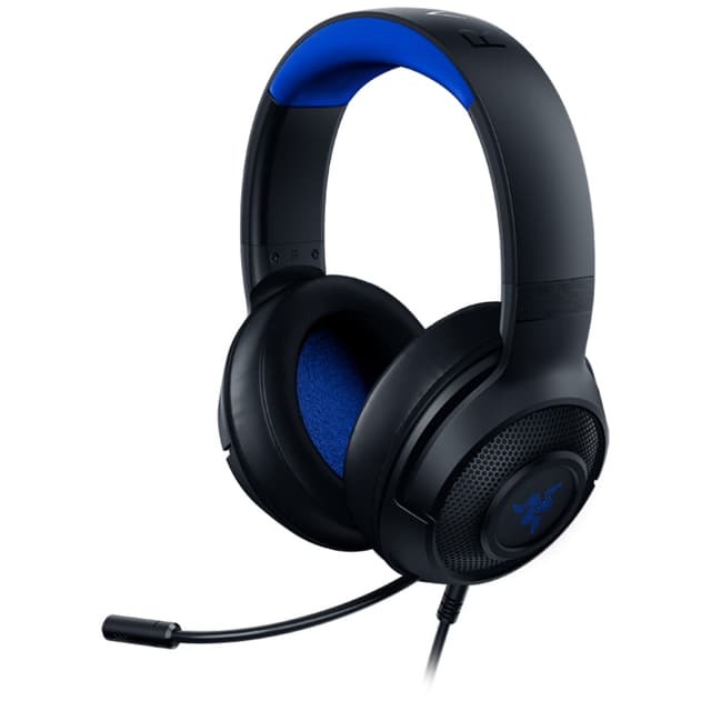 Razer Kraken X Gaming Headset, 3.5 mm, Black/Blue