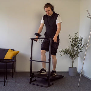 React Walking and Running Treadmill, Black