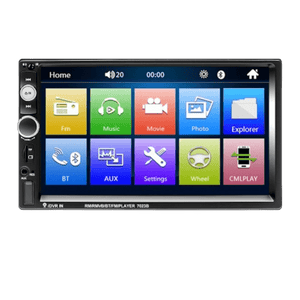 Car GPS Navigation, 7-inch Touch Screen, Bluetooth, Reversing Camera Input, Black