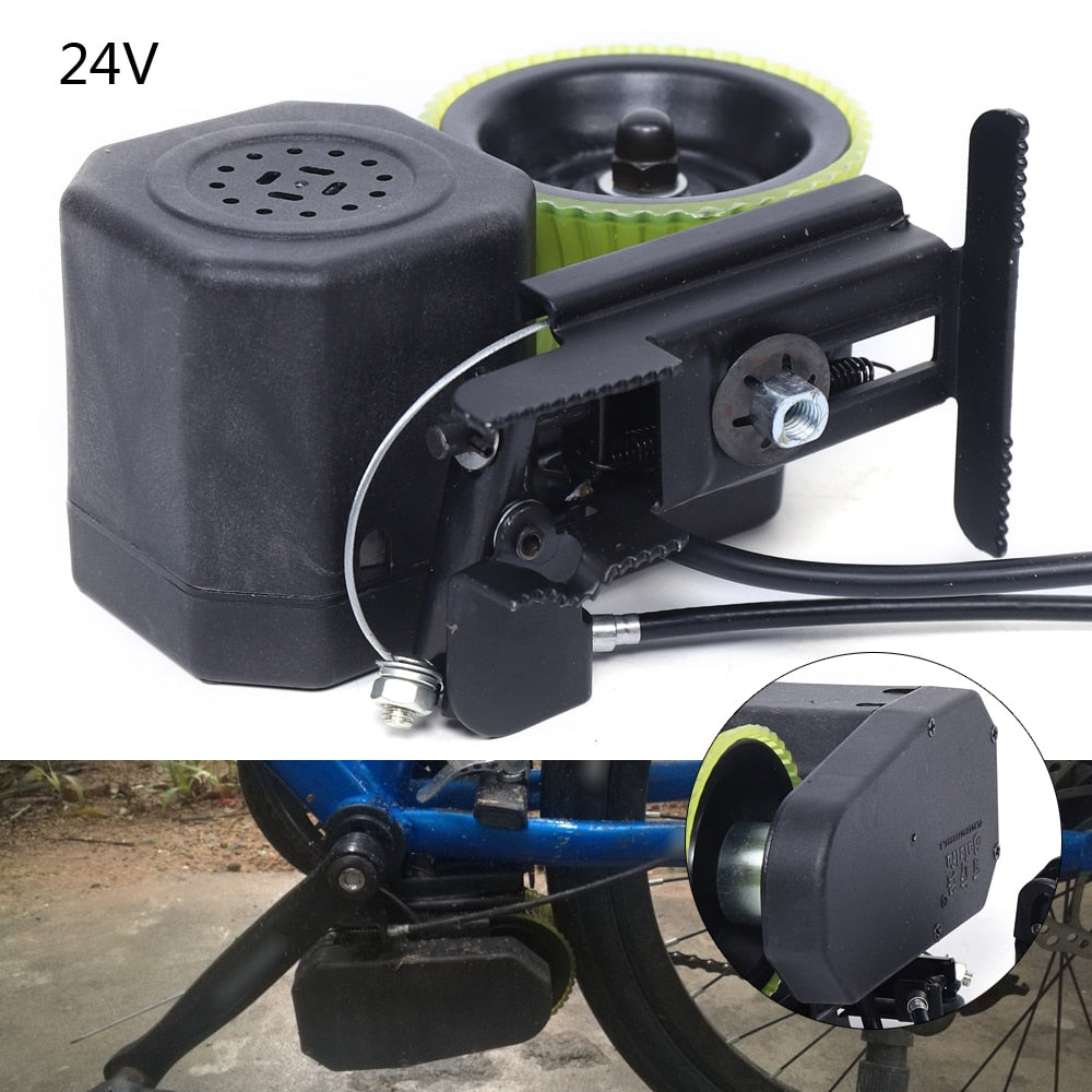Speed Booster for Electric Bicycle, 200W, Compact Design, Black+Green