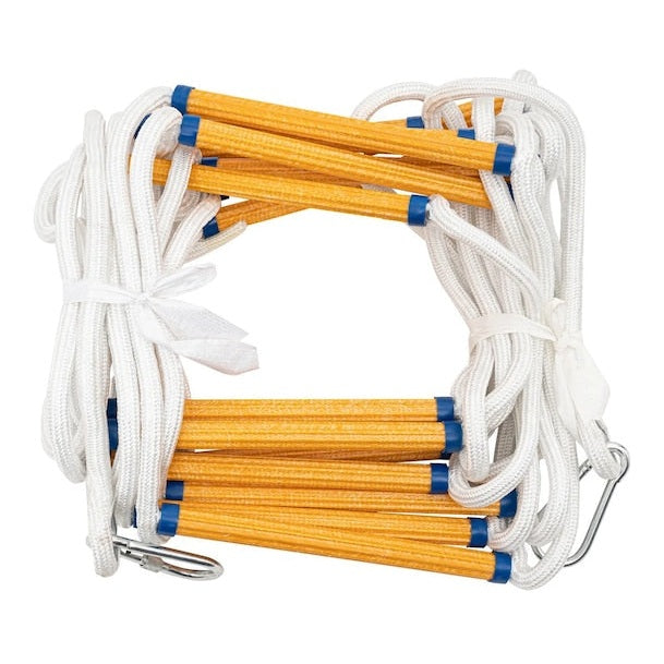 12m Fire Escape Rope Ladder with Hook for Emergency Rescue Climbing