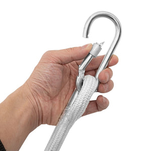 12m Fire Escape Rope Ladder with Hook for Emergency Rescue Climbing