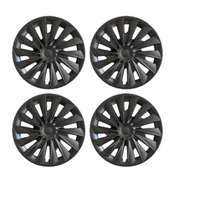4PCS 18 Inch HubCap for Tesla Model 3, Black