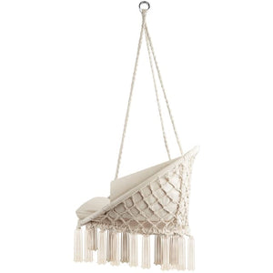 Tectake Swing Chair Grazia, Beige
