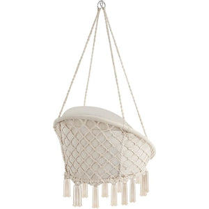 Tectake Samira Swing Chair, Beige