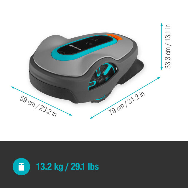 Gardena Sileno Life 1000 Bluetooth Robotic Lawnmower