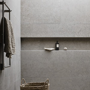Bricmate J1515 Runö Light Grey Porcelain Stoneware Tile 15x15 cm