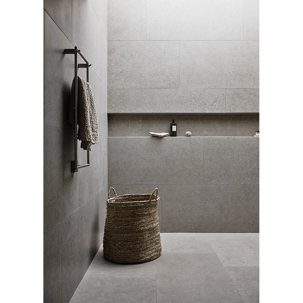 Bricmate J1515 Runö Light Grey Porcelain Stoneware Tile 15x15 cm