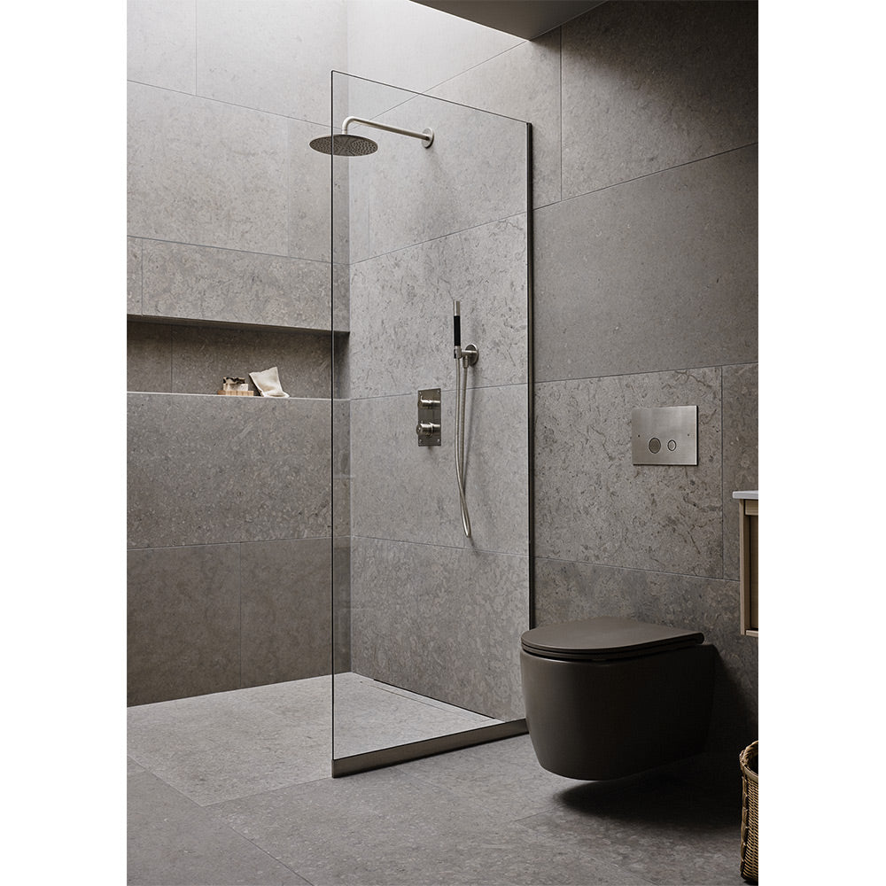 Bricmate J1515 Runö Light Grey Porcelain Stoneware Tile 15x15 cm