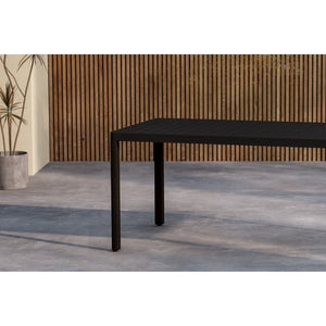 Giardini Dining Table, 150x85x72 cm, Black