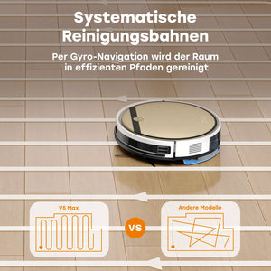 Zaco V5 Max Robot Vacuum Cleaner with Mopping Function