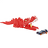 Hot Wheels City Launcher Dino Set, Red