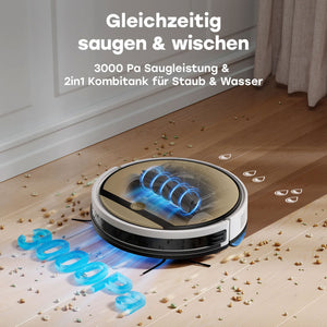Zaco V5 Max Robot Vacuum Cleaner with Mopping Function