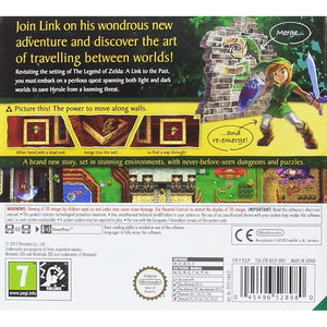 Legend of Zelda: A Link Between Worlds Nintendo 3DS