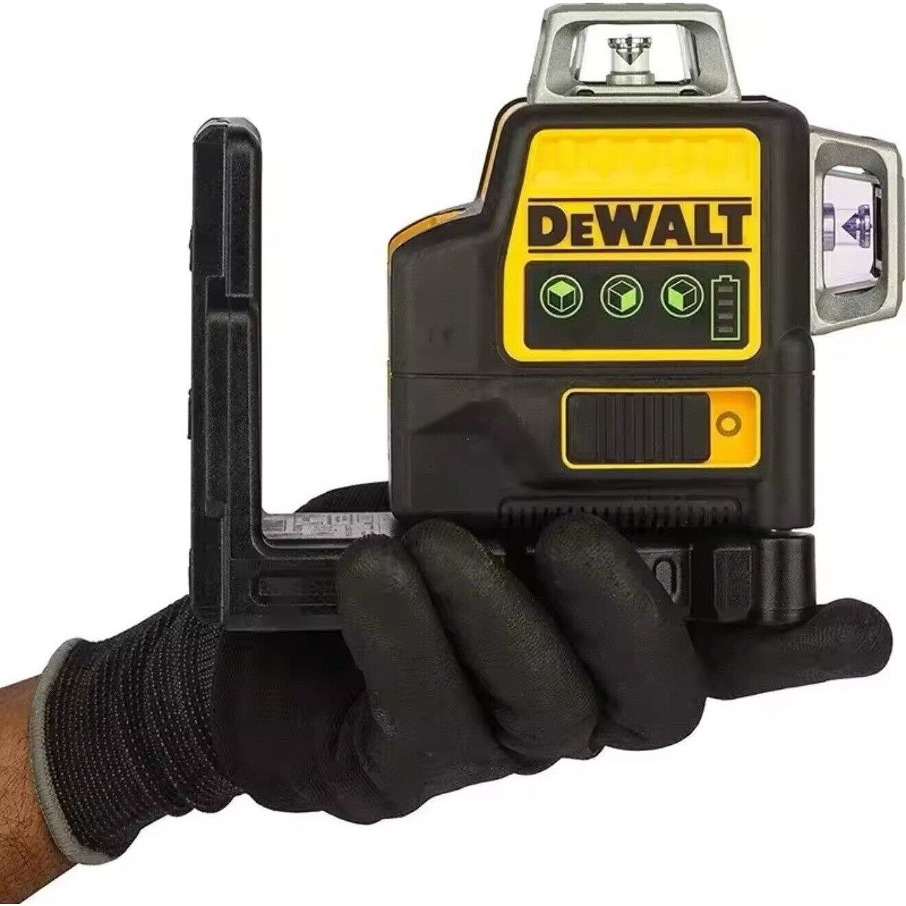 DeWalt DW089LG 12V Green Line 3 x 360 Laser Level with Battery and Charger