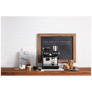 Sage SES875BKS Barista Express Espresso Machine, Black Sesame