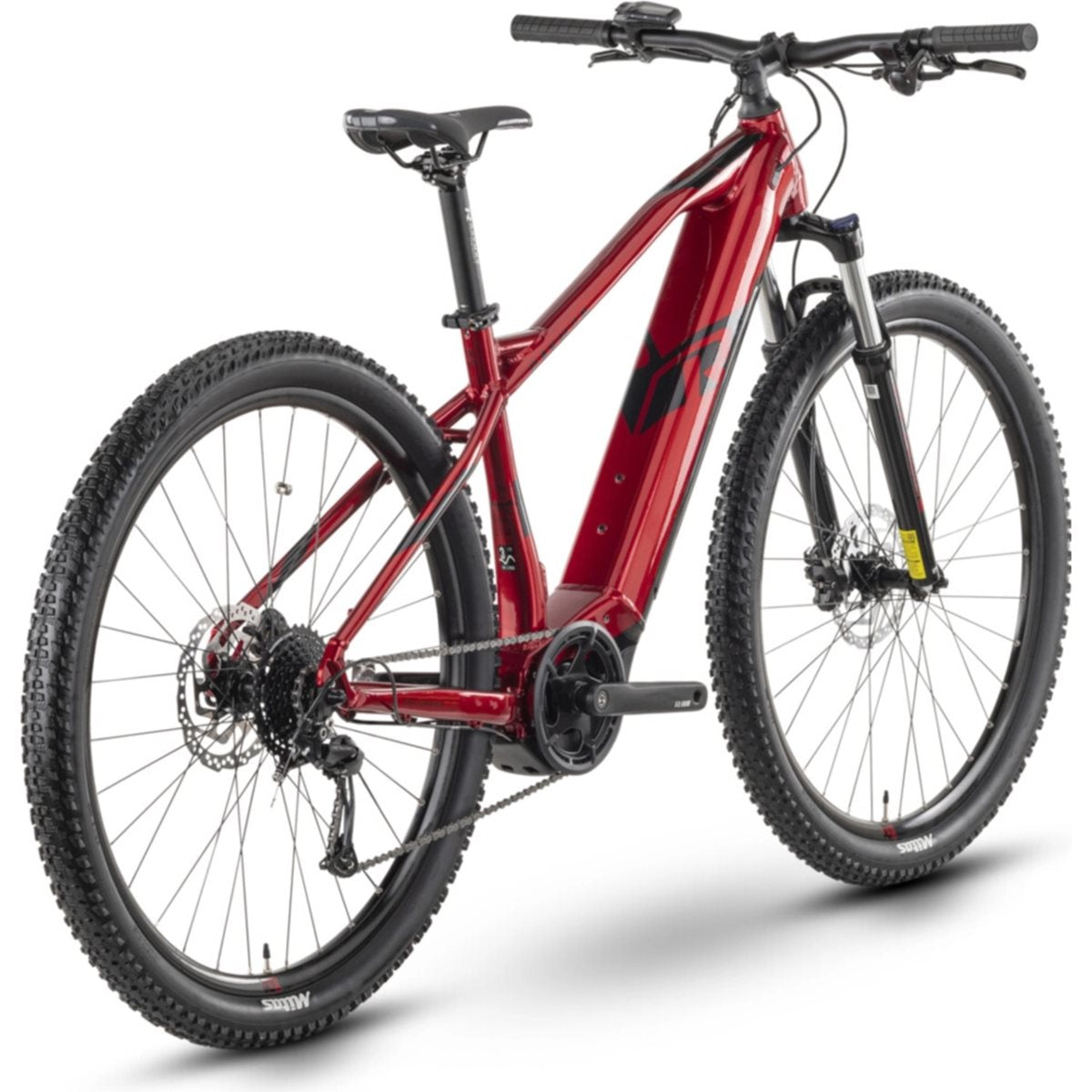 R Raymon HardRay E 4.0 Electric Hardtail Mountain Bike Red