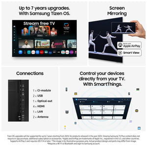 Samsung 65" QN80F Neo QLED 4K MiniLED Smart TV, 2025