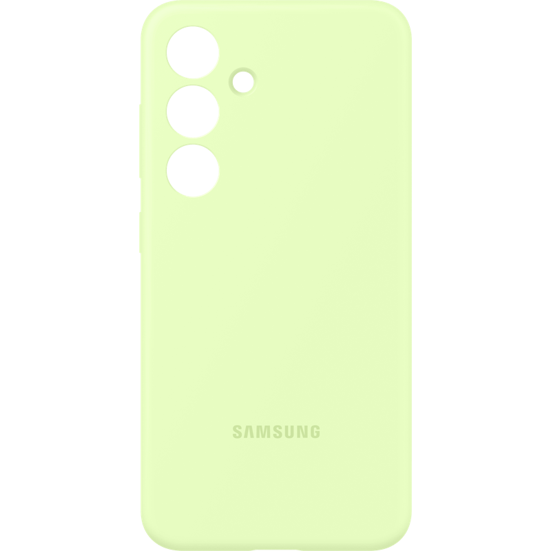 Samsung Galaxy S24 5G Silicone Case, Light Green