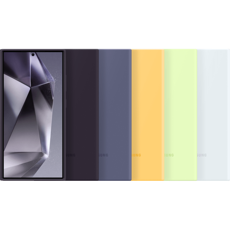 Samsung Galaxy S24 Ultra 5G Silicone Case Violet