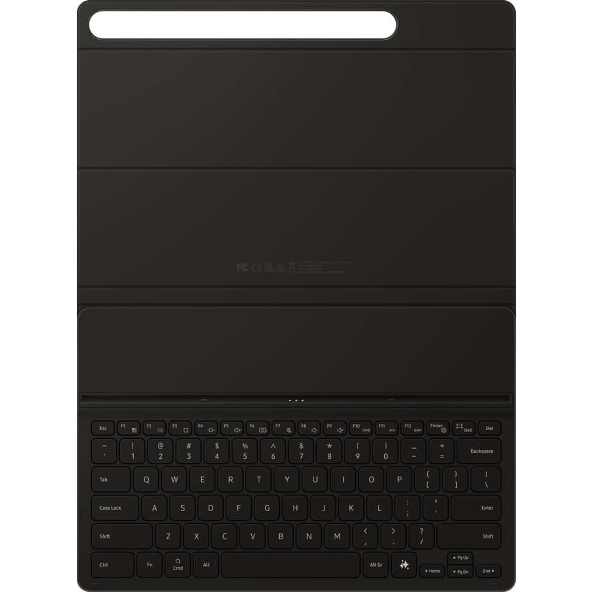 Samsung Galaxy Tab S10+/S9+/S9 FE+ Slim Keyboard Cover, Black