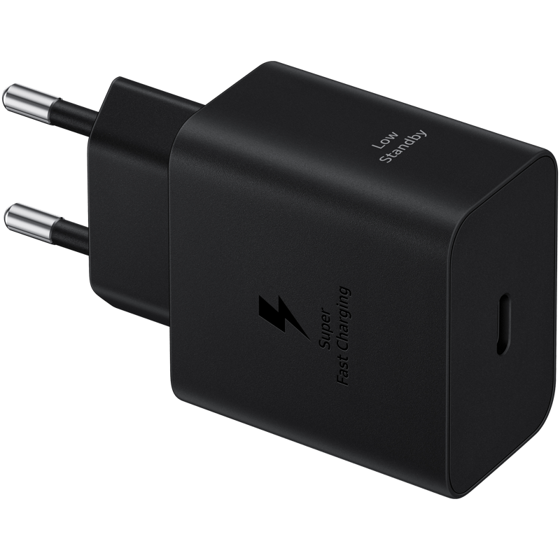 Samsung 45W Super Fast Charging Wall Charger with USB-C Cable, Black