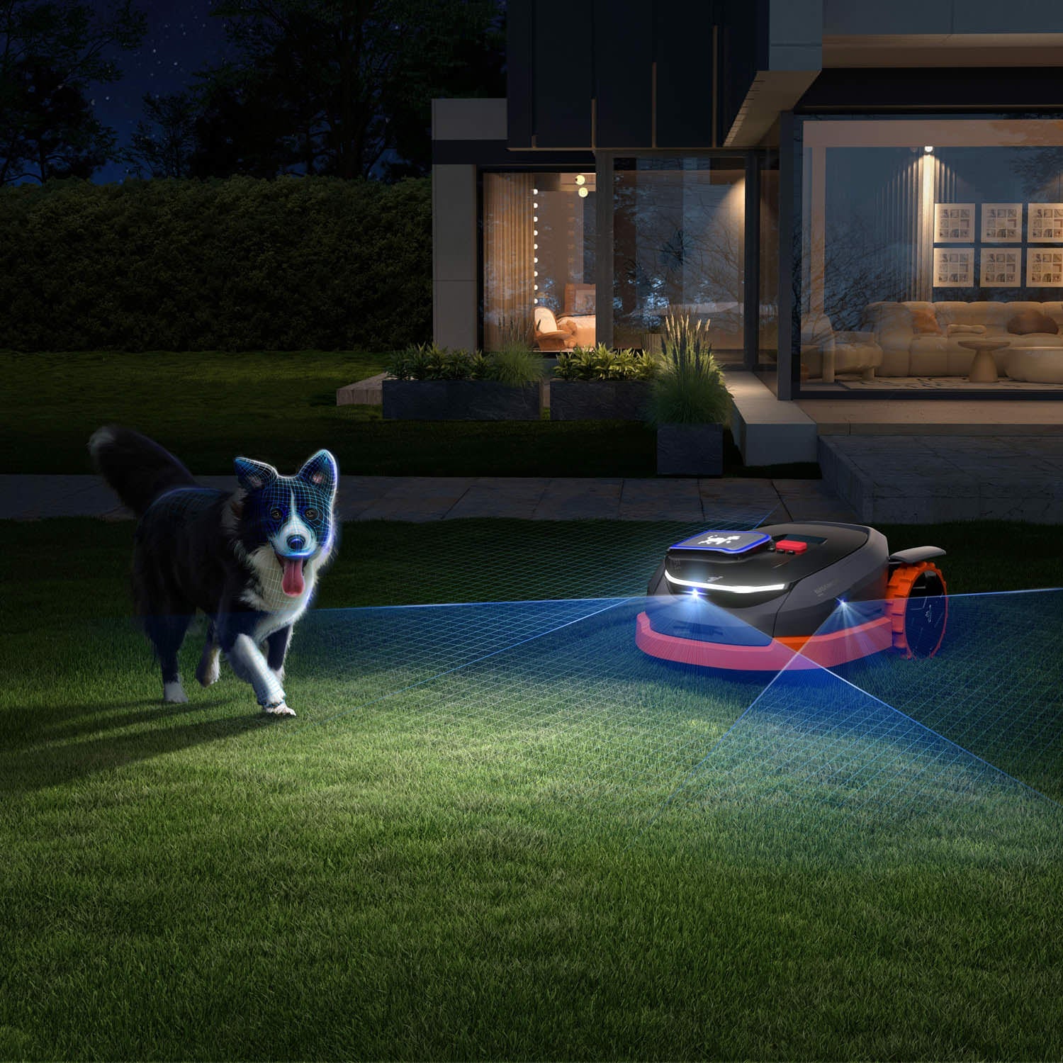 Segway Navimow X315E Robotic Lawn Mower, Black