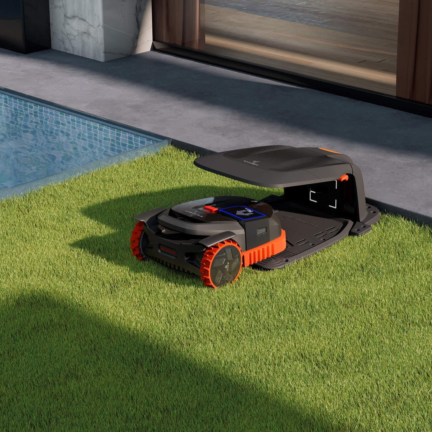 Segway Navimow X315E Robotic Lawn Mower, Black